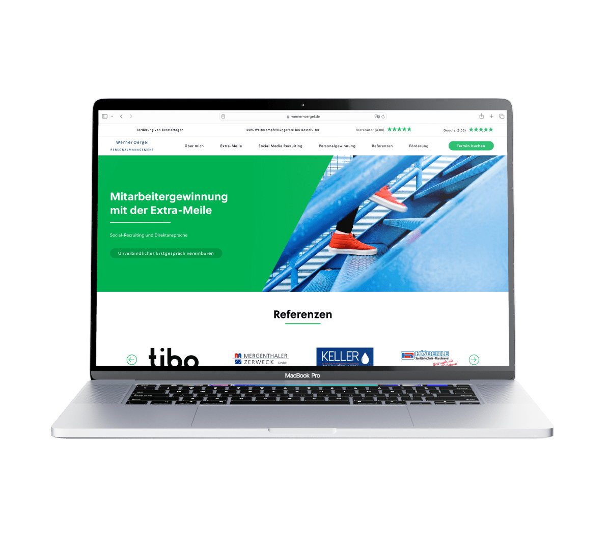 Website-Relaunch Werner Oergel Personalmanagement